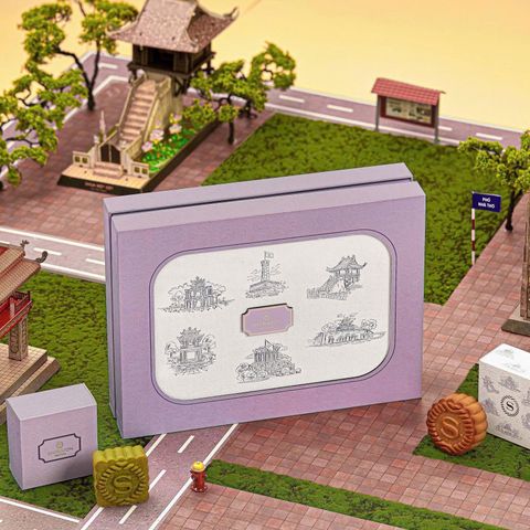  Hộp quà trung thu SHERATON HANOI HOTEL - 6 nhỏ PHỤNG THÀNH 0% ABV* 