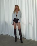 Pantless Leather Shorts