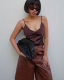 Unisex Leather Shorts