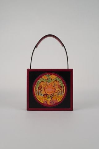  The Phoenix (Hand Carved Square Bag) 