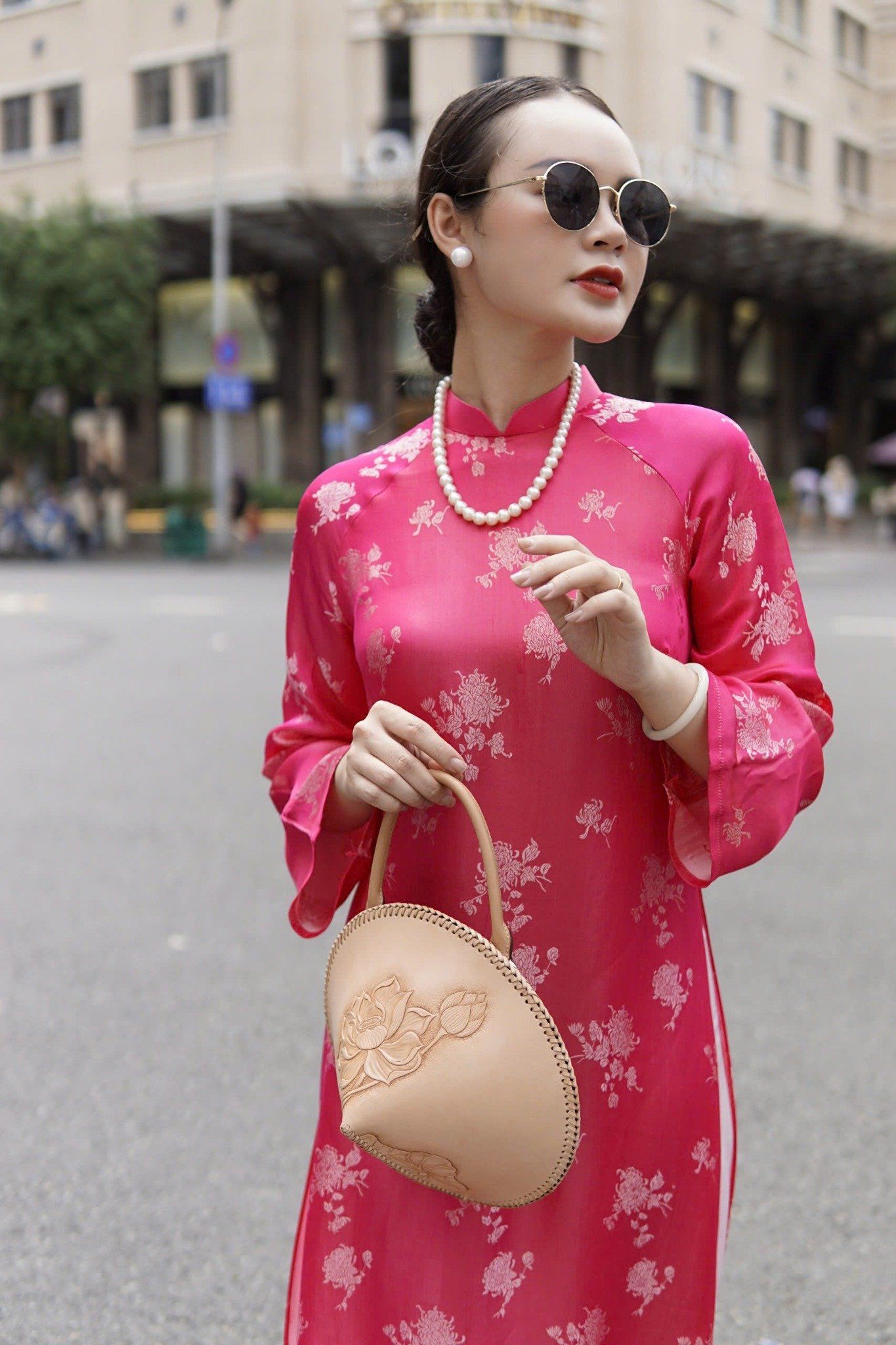 Nón Bag (Freestyle Carved Round Bag)