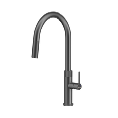 Vòi rửa bát Konox dây rút Lasi Gun Metal