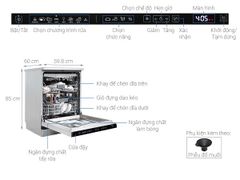 Máy Rửa Bát Độc Lập BEKO DEN48520XAD