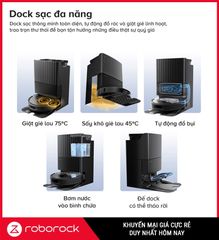 Robot hút bụi lau nhà Roborock Qrevo S Pro 2026 (Trắng/ Đen)