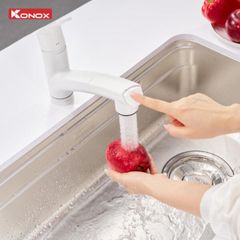 Vòi rửa bát konox phong cách Nhật Bản Kira White