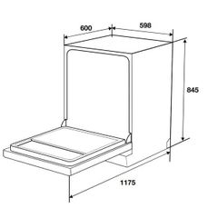 MÁY RỬA BÁT HAFELE HDW-F601G 535.29.592