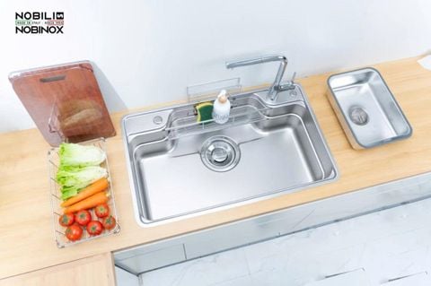 CHẬU RỬA BÁT 1 HỐ NOBINOX LIKEN NL792D