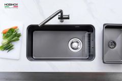 CHẬU RỬA BÁT 1 HỐ NOBINOX NOVA A284B
