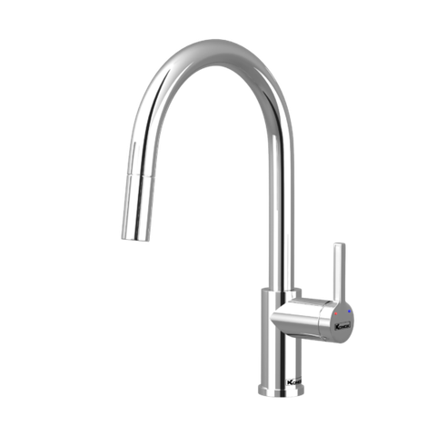 Vòi rửa bát konox dây rút Alto Smart Chrome
