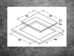 Bếp điện 3 vùng nấu Hafele 536.01.741
