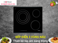Bếp điện 3 vùng nấu Hafele 536.01.741