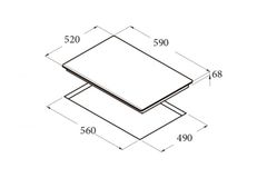 Bếp Từ 4 Vùng Nấu BEKO HII64500UFT Công Suất 7400W