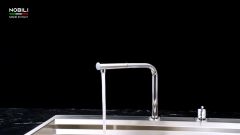 VÒI RỬA BÁT DÂY RÚT NOBILI TABLE NB242