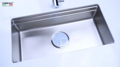 CHẬU RỬA BÁT 1 HỐ NOBINOX LIRA NJ566D