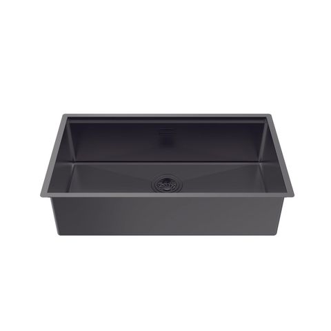 Chậu rửa chén Hafele 760mm HS25-SSN1S-7644 màu Đen 567.24.487