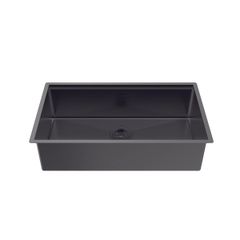 Chậu rửa chén Hafele 760mm HS25-SSN1S-7644 màu Đen 567.24.487