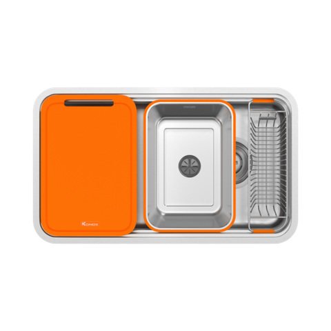 Chậu rửa bát phong cách Nhật R50 Tari 8047SU