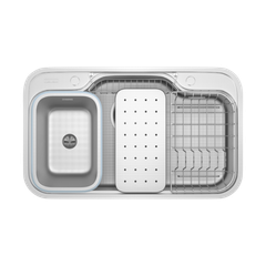 Chậu rửa bát chống xước Workstation Sink Dekor 8048SU