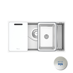 Chậu rửa bát phong cách Nhật bề mặt mịn Tari 8748SM