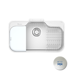 Chậu rửa bát phong cách Nhật bề mặt mịn Tari 9051SM