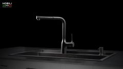 VÒI RỬA BÁT DÂY RÚT NOBILI MANIA NB216LTB