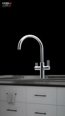 VÒI RỬA BÁT 3 ĐƯỜNG NƯỚC NOBILI SORA NB164