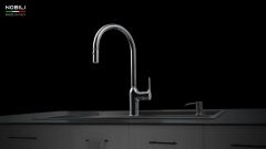 VÒI RỬA BÁT DÂY RÚT NOBILI RING NB130LTB