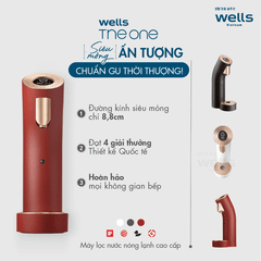 Máy lọc nước nóng lạnh cao cấp Wells The One