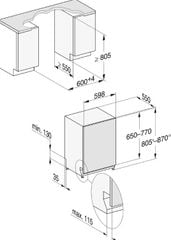 Máy rửa chén âm tường Miele G 7650 SCVi AutoDos
