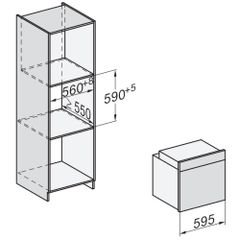 Lò hấp kèm nướng âm tủ Miele DGC 7151 OBSW