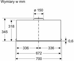 MÁY HÚT MÙI BOSCH DLN78PC60