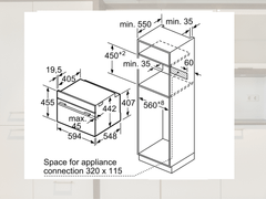 Lò Nướng Kèm Vi Sóng Bosch CMG7241B1