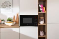 Lò vi sóng kết hợp nướng 2 trong 1 âm tủ 28 lít GrandX GX30MW5