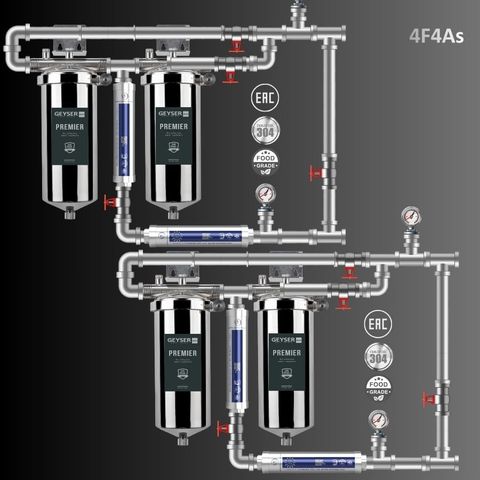 Lọc tổng đầu nguồn âm trần cao cấp cho Penthouse Geyser Ecotar 4F4As