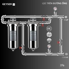 Lọc tổng đầu nguồn âm trần cho căn hộ chung cư Geyser Ecotar 2Fs