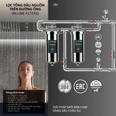 Lọc tổng đầu nguồn âm trần cho căn hộ chung cư Geyser Ecotar 2Fs