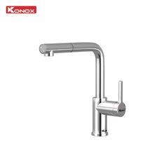 Vòi rửa bát konox dây rút Lumo Smart Chrome