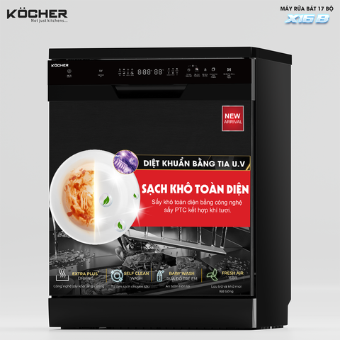 Máy rửa bát Kocher X16B