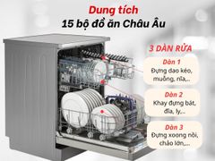 Máy Rửa Bát Độc Lập BEKO BDFN26560XC