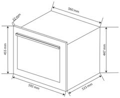 Tủ rượu vang Munchen MW2611B (24~26 chai)