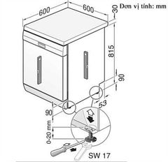 Máy rửa bát BOSCH SMS6TCI00E