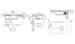 BẾP TỪ KẾT HỢP MÁY HÚT MÙI NikolaTesla Switch Glow