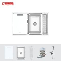 Chậu rửa bát phong cách Nhật bề mặt mịn Tari 7648SM