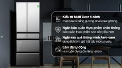Tủ lạnh Hitachi Inverter 540 lít Multi Door R-HW540RV(X)