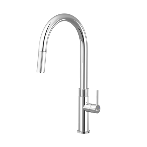 Vòi rửa bát Konox dây rút Lasi Chrome