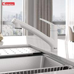 Vòi rửa bát konox phong cách Nhật Bản Kira White