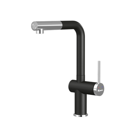 Vòi rửa bát konox dây rút Stream Smart Black