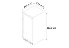 Tủ rượu vang MWF1800HT (166~170 chai)