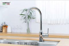 VÒI RỬA BÁT DÂY RÚT NOBINOX AQUA NX660