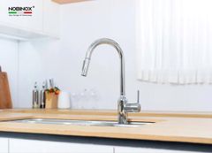 VÒI RỬA BÁT DÂY RÚT NOBINOX AQUA NX660